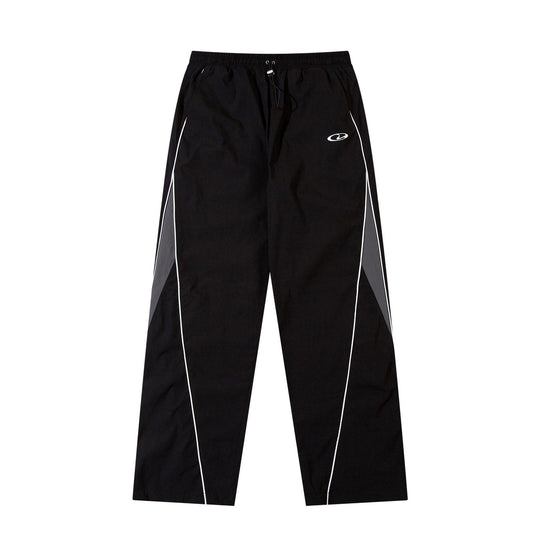 Herren nan sportliche Jogginghose mit elastischem Bund, seitlichen Kontrastpaspeln und geradem Schnitt R&B