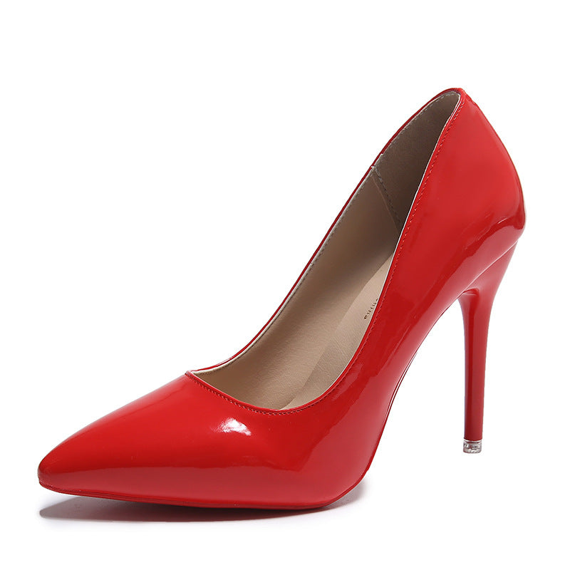 Damen elegante Stiletto-Pumps mit modischer Spitzenform R&B