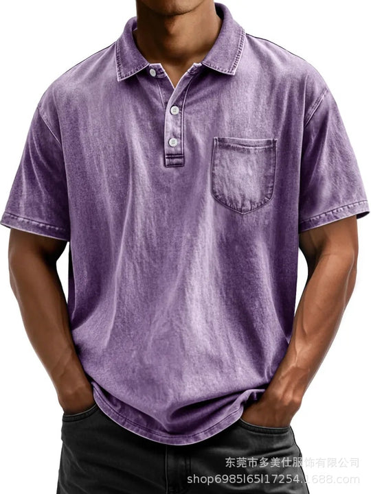 R&B | Button-Down-Hemd mit Revers
