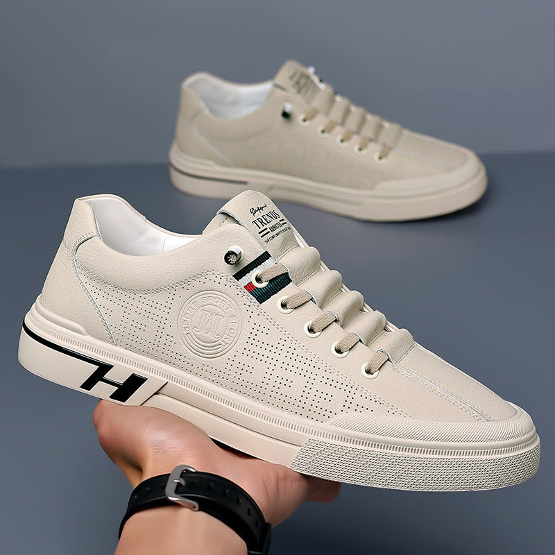Damen Sportliche Sneaker mit perforiertem Obermaterial und ergonomischer Sohlenkonstruktion