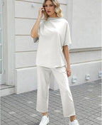 Lounge Set Damen aus Baumwollmix