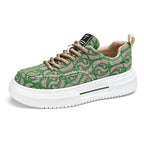 Damen modische Sneakers mit innovativem Design und atmungsaktiver Oberfläche R&B