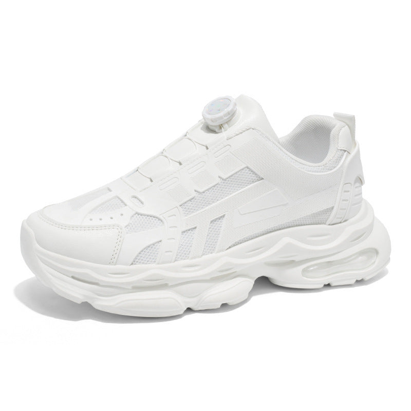Damen Komfortable Schnellschnür-Sneaker mit atmungsaktiver Oberflächenstruktur R&B