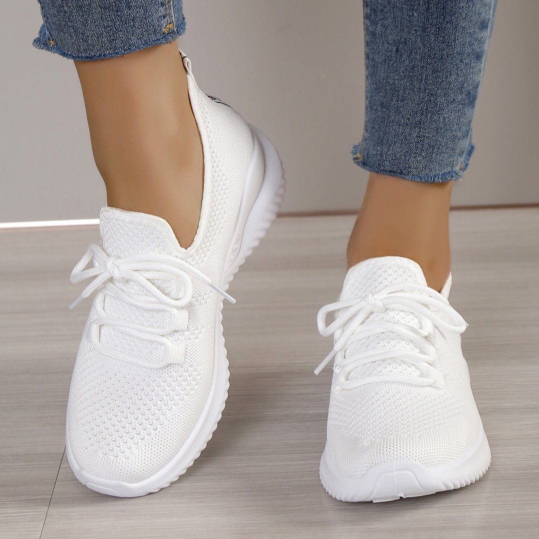 Damen Sportliche Lifestyle-Sneaker mit atmungsaktivem Obermaterial R&B