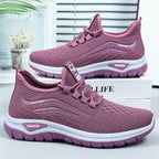 Damen Atmungsaktive Freizeitschuhe mit elastischen Einsätzen R&B