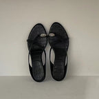 Damen elegante Sling-Sandalen mit modischem Riemendesign und komfortablem Absatz R&B