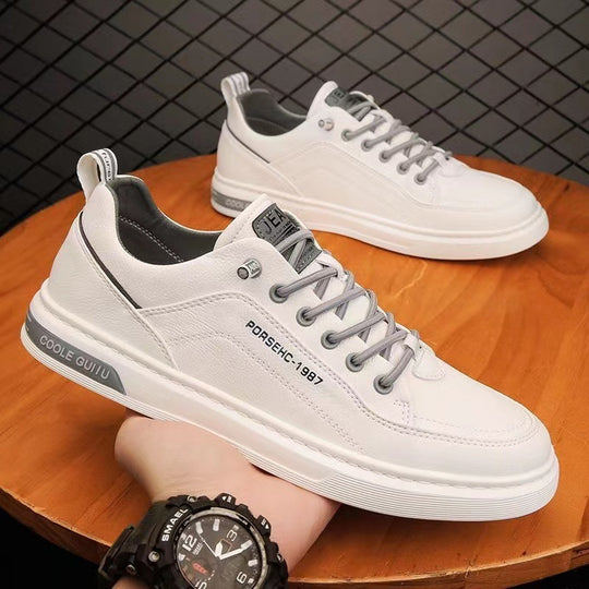Damen Modische Sneakers aus hochwertigem Leder mit komfortabler Dämpfung R&B