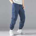 Herren Cargo-Hose mit elastischem Bund und multifunktionalen Taschen R&B