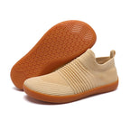 Damen Elastische Slip-On Sneakers mit atmungsaktivem Obermaterial