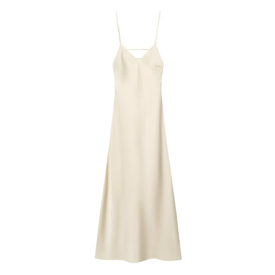 Damen Sommerliches Spaghettiträgerkleid mit schmeichelndem Schnitt und fließendem Stoff R&B