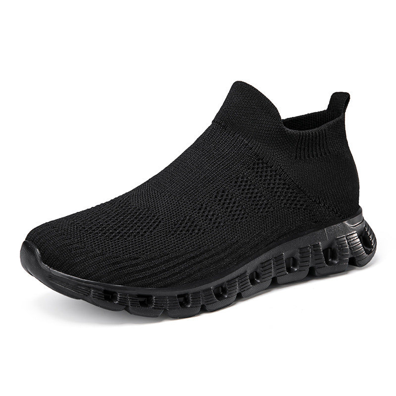 Damen Sportliche Slip-On Sneakers mit atmungsaktivem Obermaterial und flexiblem Sohlenprofil R&B