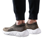 Damen Bequeme Slip-On Sneakers mit flexiblen Sohlen und atmungsaktivem Obermaterial