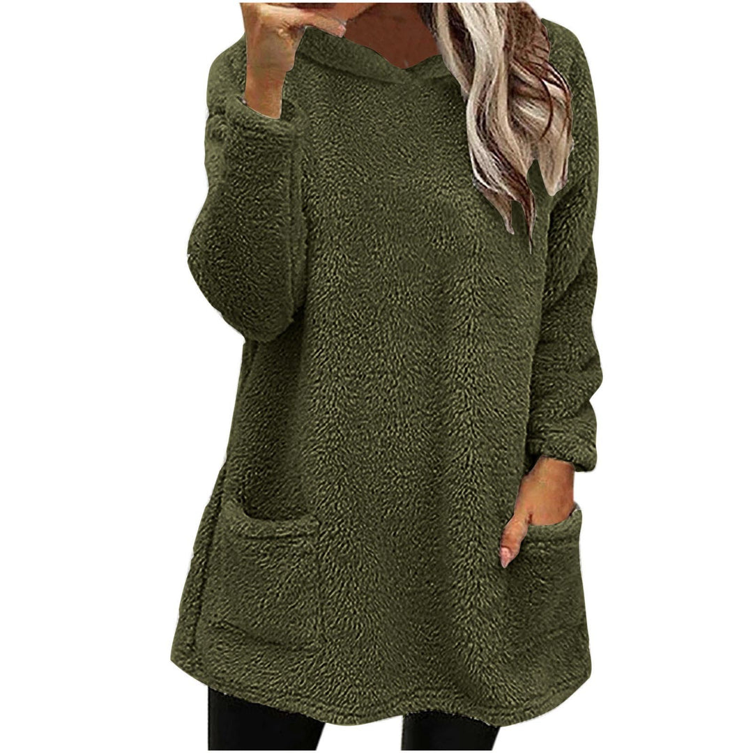 Damen Kuschelige Fleece-Pullover R&B