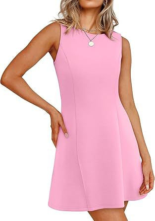 Damen ärmelloses A-Linien Kleid mit zeitlosem Schnitt R&B