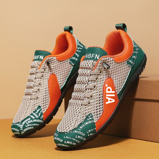 Damen Leistungstraining Sneakers mit atmungsaktivem Mesh-Obermaterial und flexibler Sohle R&B