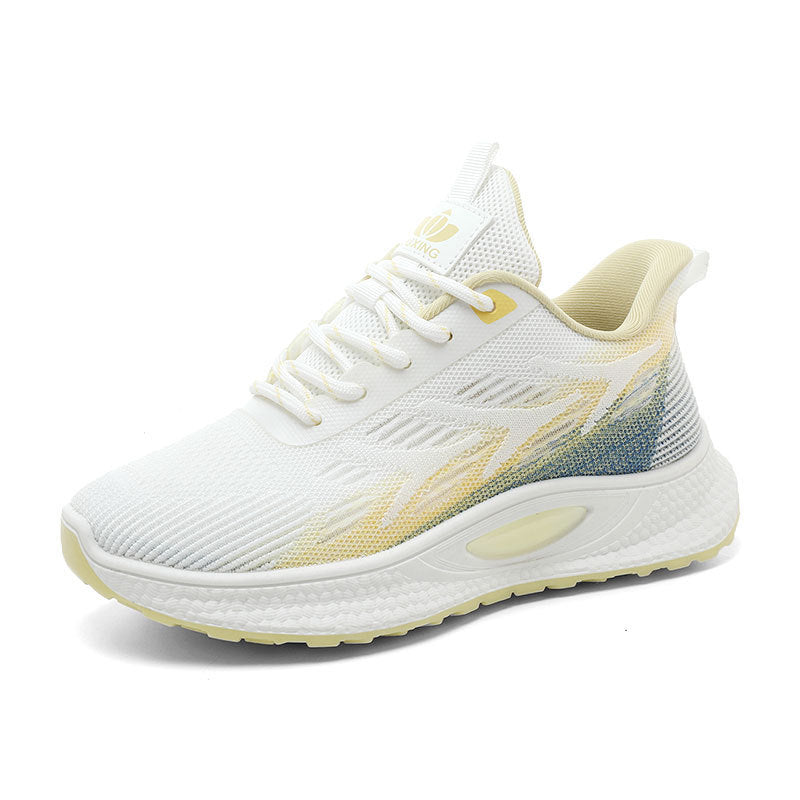 Damen Sportliche Lauf-Sneaker mit atmungsaktivem Mesh-Obermaterial und dämpfender Laufsohle R&B