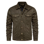 Herren jacke im Vintage-Stil mit praktischen Taschen