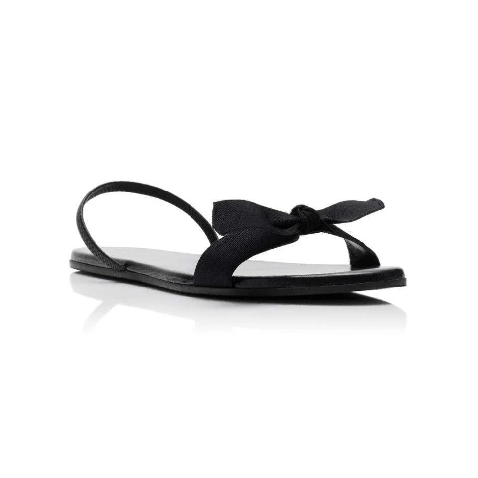 Damen Zehentrenner-Sandalen mit süßem Schleifendetail und komfortablem Fußbett R&B