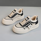 Damen sportliche Sneakers mit atmungsaktivem Mesh und dämpfendem Sohlenprofil R&B