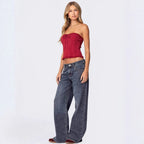 Damen Weite Jeanshose R&B
