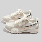 Damen Sportliche Sneakers mit atmungsaktiver Oberflächenstruktur und rutschfester Sohle