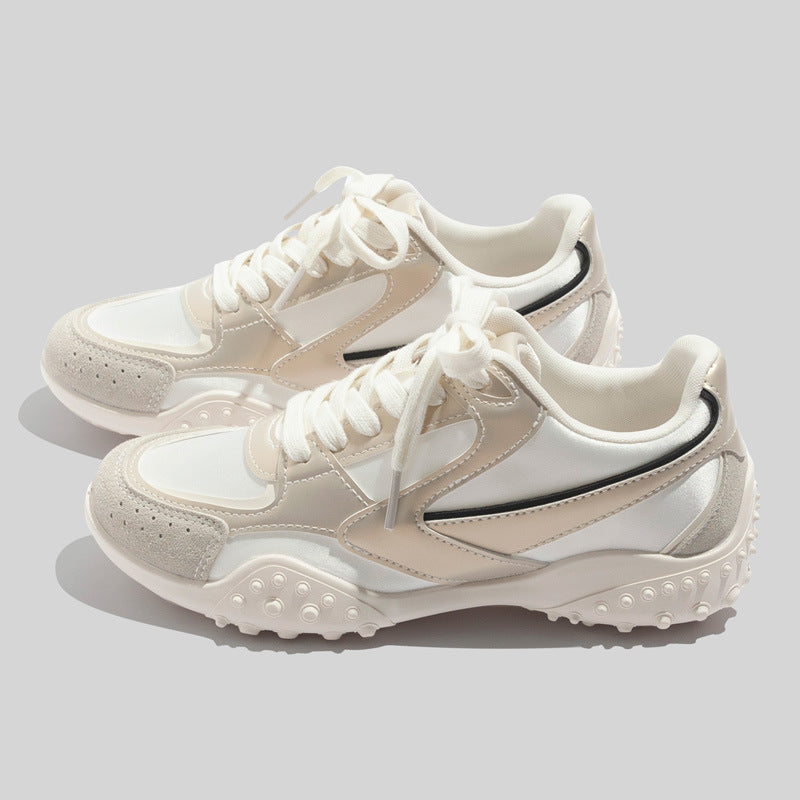 Damen Sportliche Sneakers mit atmungsaktiver Oberflächenstruktur und rutschfester Sohle