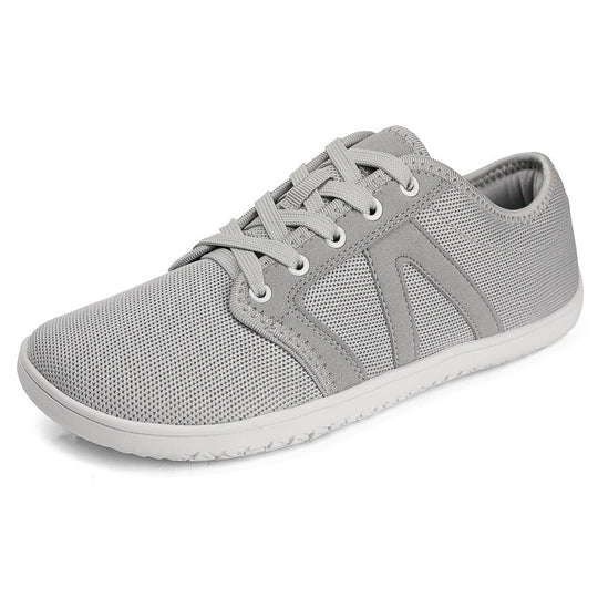 Unisex nan minimalistischer City-Sneaker mit feinmaschigem Textiloberteil, gepolstertem Einstieg und flexibler Gummilaufsohle R&B