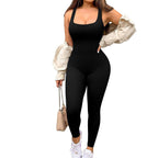 Damen Sportanzug mit figurbetonendem Rippendesign R&B