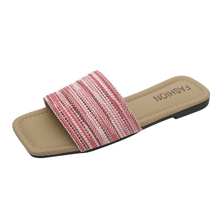 Damen elegante und komfortable Riemchen-Pantoletten R&B