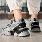 Damen Sportliche Chunky Sneakers mit futuristischem Design