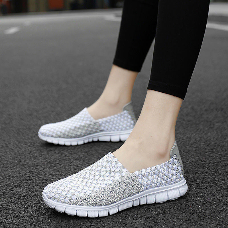 Damen Atmungsaktive Slip-On Sneakers mit flexiblem und leichtem Design R&B
