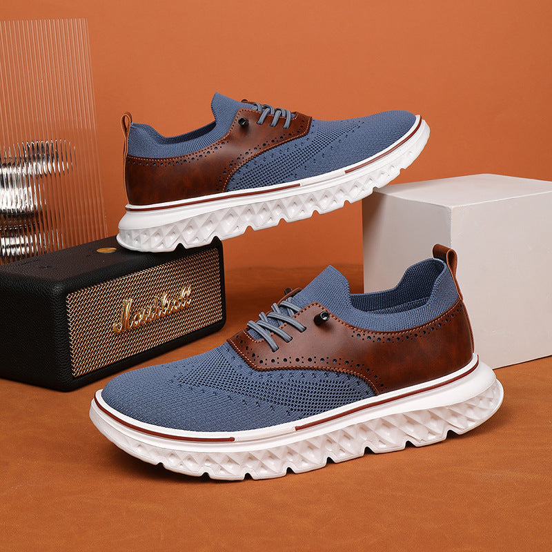 Damen Sportliche Sneaker mit atmungsaktivem Mesh-Obermaterial und rutschfester Sohle
