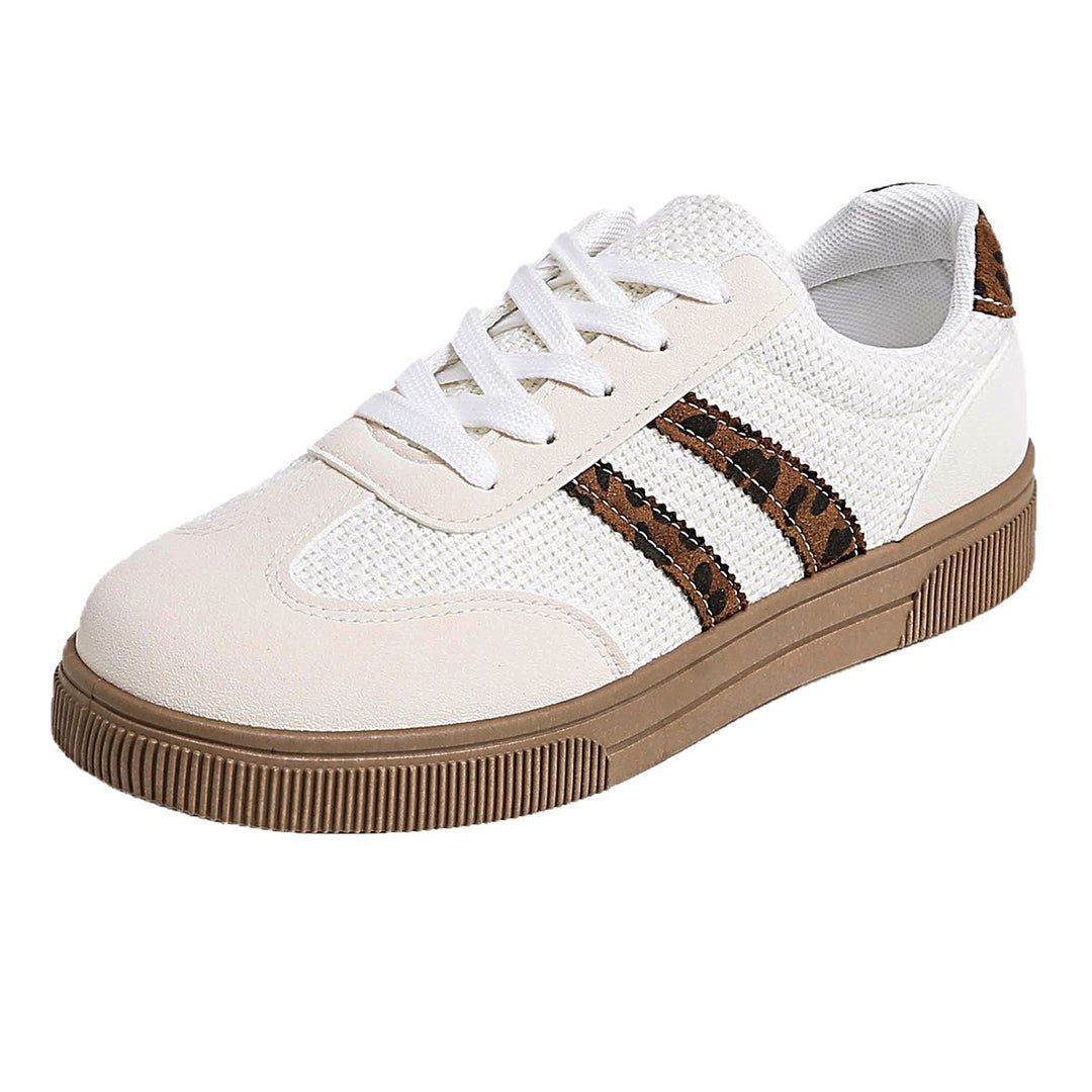 Damen Sneakers mit hochwertigem Netzmaterial und stylischem Tiermotiv R&B