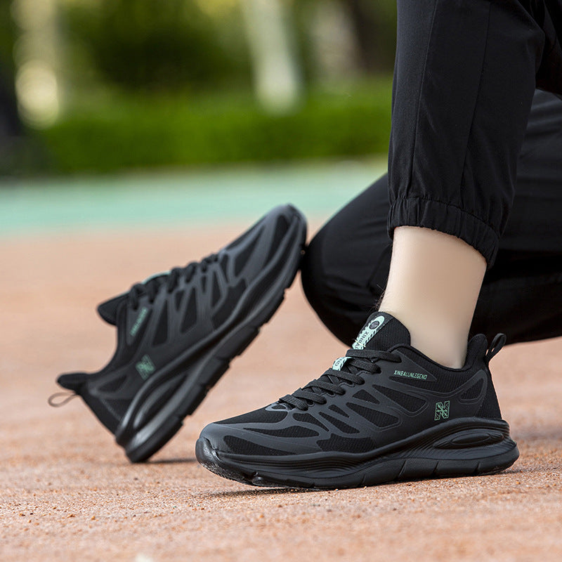 Damen Hochdämpfende Sport-Sneaker mit atmungsaktivem Mesh-Obermaterial R&B