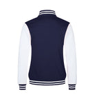 Herren Varsity-Jacke mit kontrastierenden Ärmeln und sportlichem Design