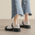 Damen Mary-Jane Schuhe mit modischem Riemen und komfortablem Blockabsatz