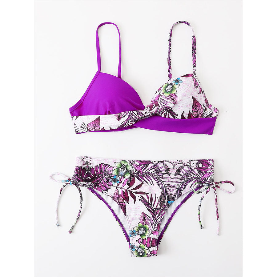 Damen Design-Bikini mit modernem Wickel-Detail R&B