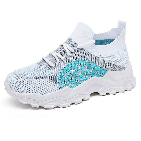 Damen Atmungsaktive und flexible Sneakers mit elastischer Sohle R&B