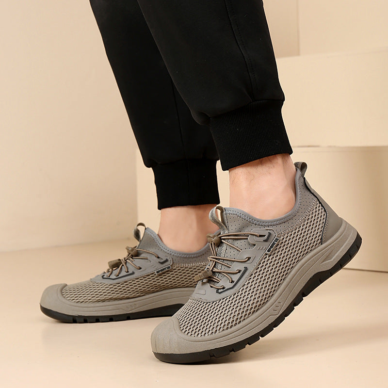 Damen Sportliche Mesh-Laufschuhe mit robuster Zehenkappe R&B