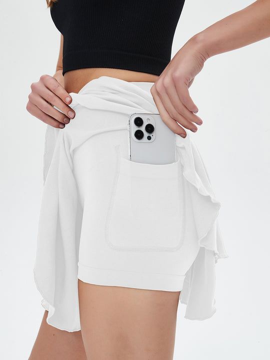 Damen Sport Shorts mit praktischen Taschen R&B