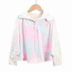 Damen Sportjacke mit funktionalem UV-Schutz und Kapuze R&B