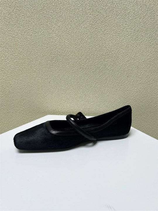 Damen Ballerinas mit elegantem Riemen R&B