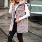 R&B | Plüschwesten Strickjacke