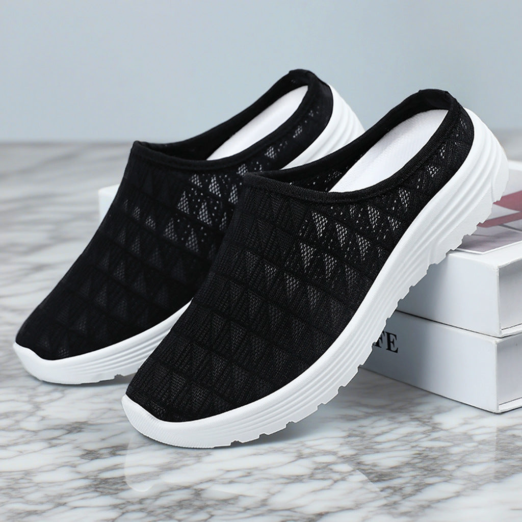 Damen bequeme Hausschuhe mit rutschfester Sohle R&B