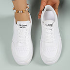Damen modische Sneakers mit atmungsaktiver Oberfläche und bequemer Laufsohle R&B