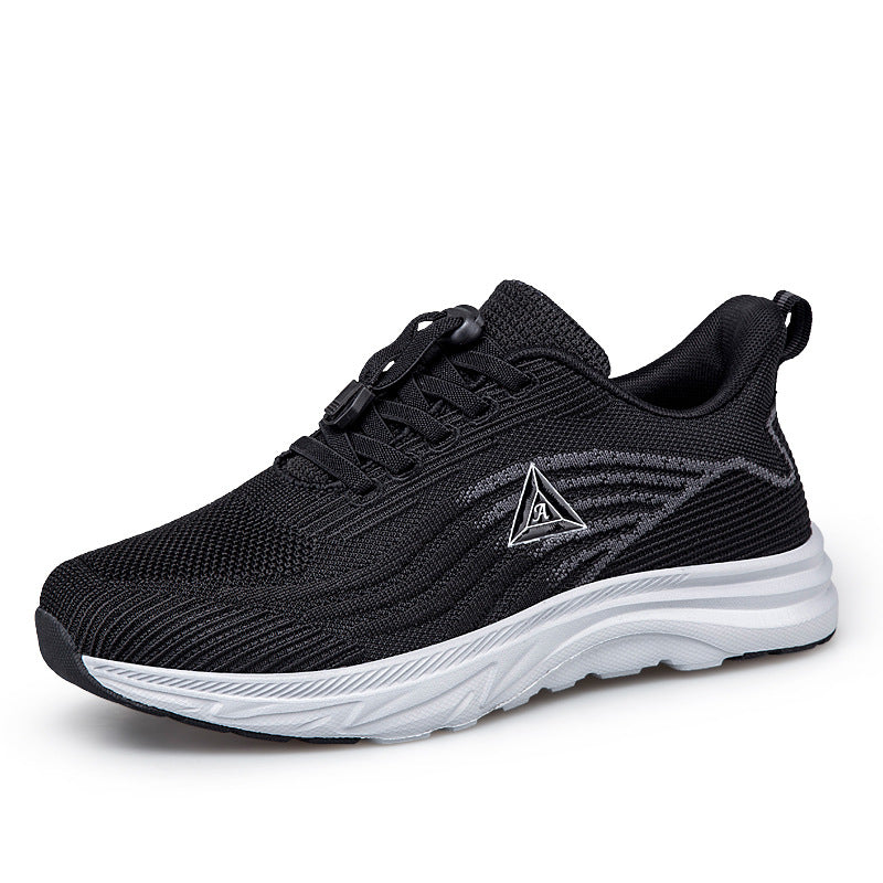 Damen Sportliche Lauf-Sneaker mit atmungsaktivem Obermaterial und elastischem Schnellschnürsystem R&B