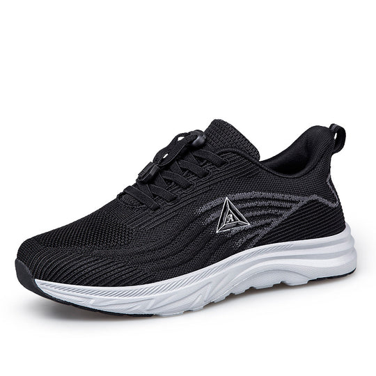 Damen Sportliche Lauf-Sneaker mit atmungsaktivem Obermaterial und elastischem Schnellschnürsystem R&B