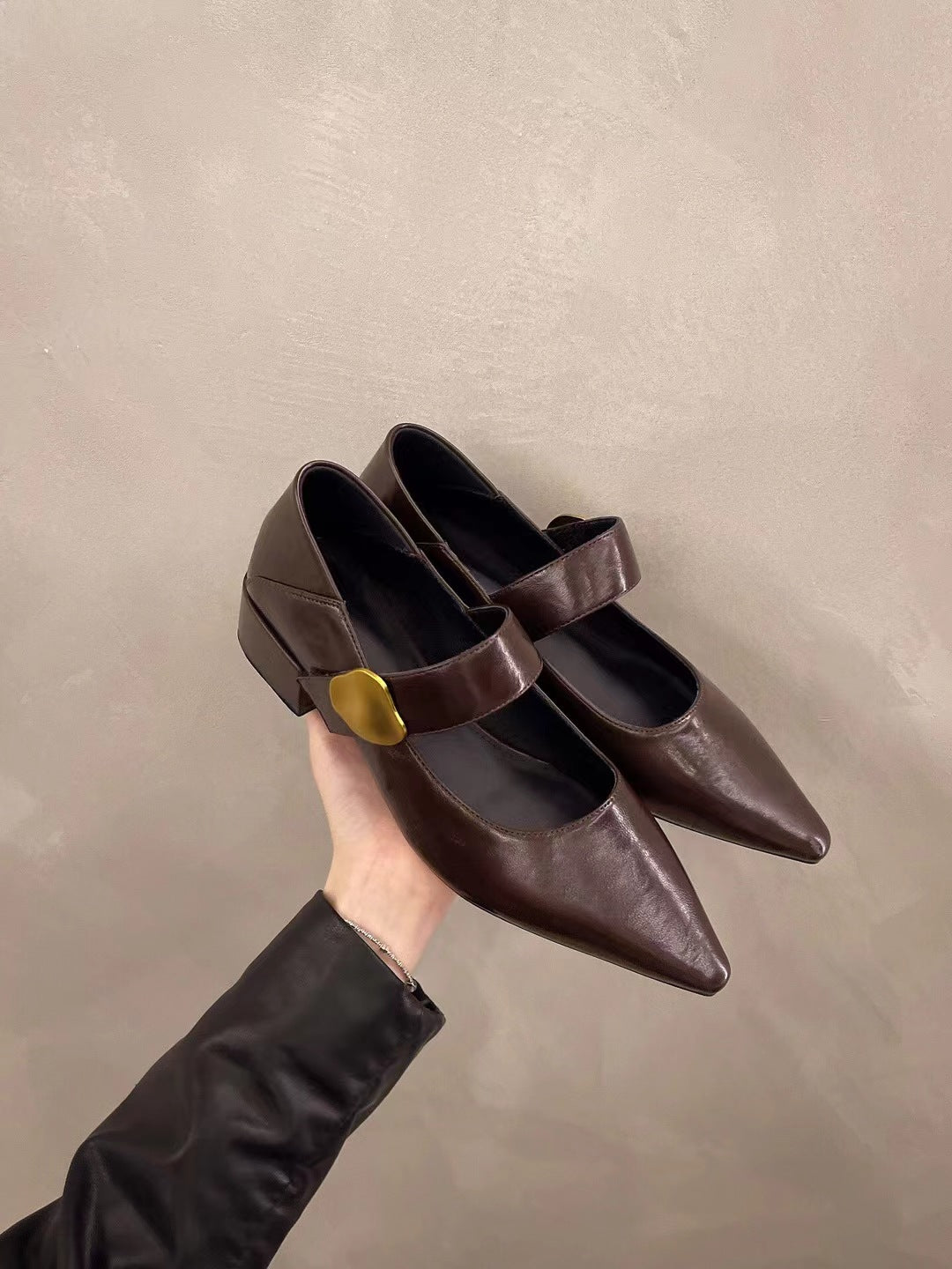 Damen elegante Slingback-Pumps mit dekorativem Riemchen R&B