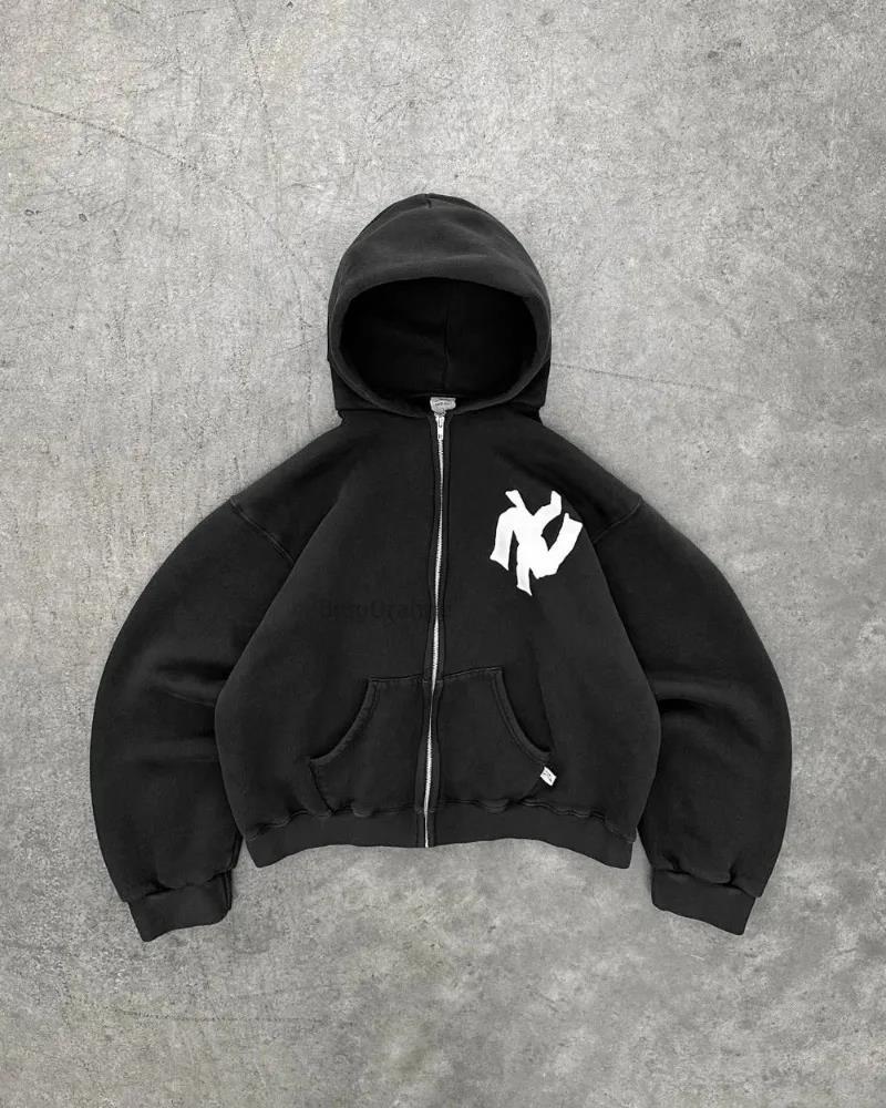 Damen lässiger Sweatshirt mit oversized Passform und großen Kapuze R&B