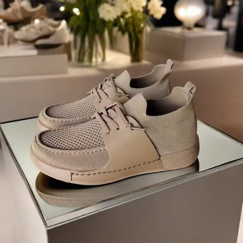 Damen Atmungsaktive Sneaker mit flexibler Mesh-Oberfläche und TPU-Verstärkung R&B
